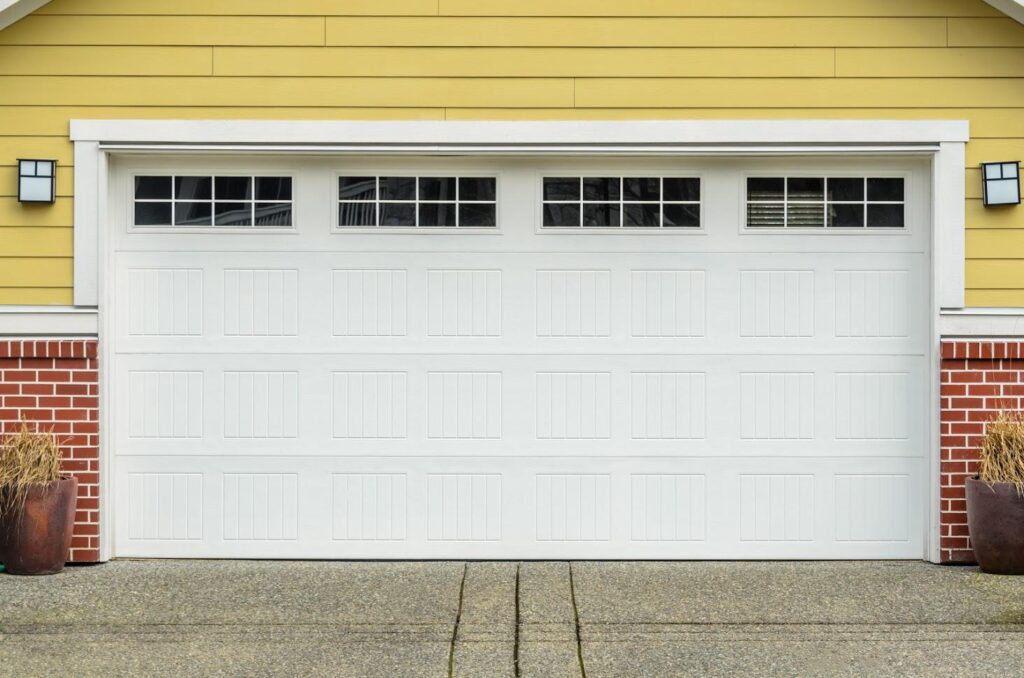 garage door recently repaired